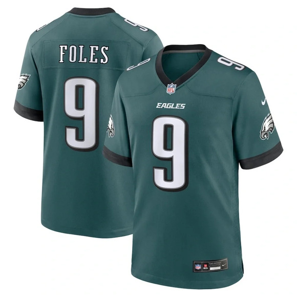 Nike Other - Men's Philadelphia Eagles Nick Foles Nike Midnight Green Game Jersey, small